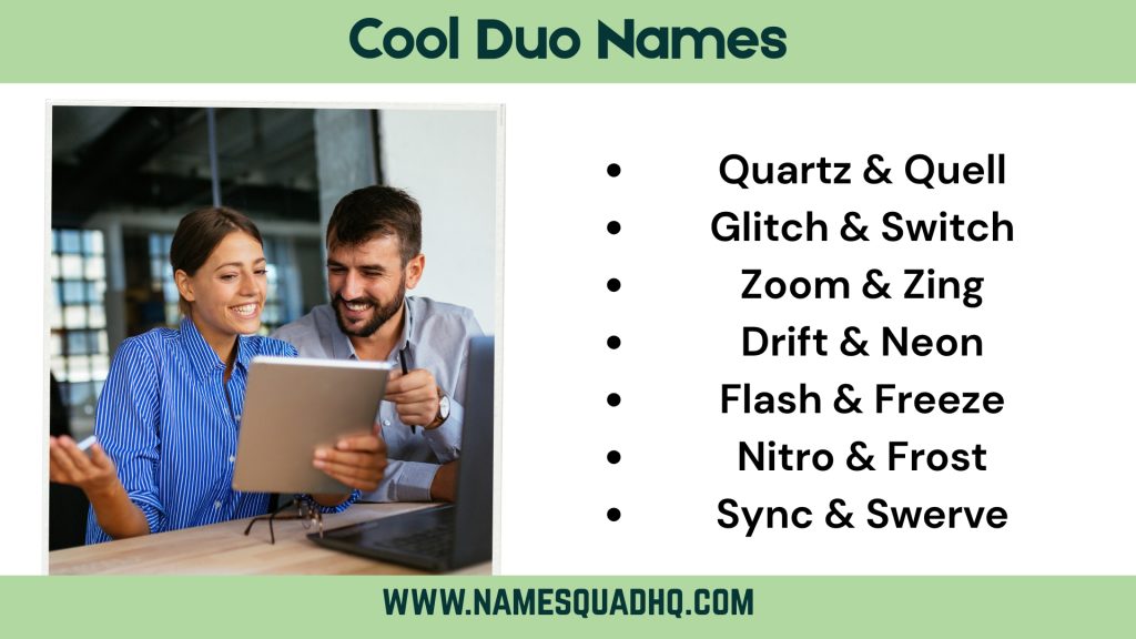Cool Duo Names