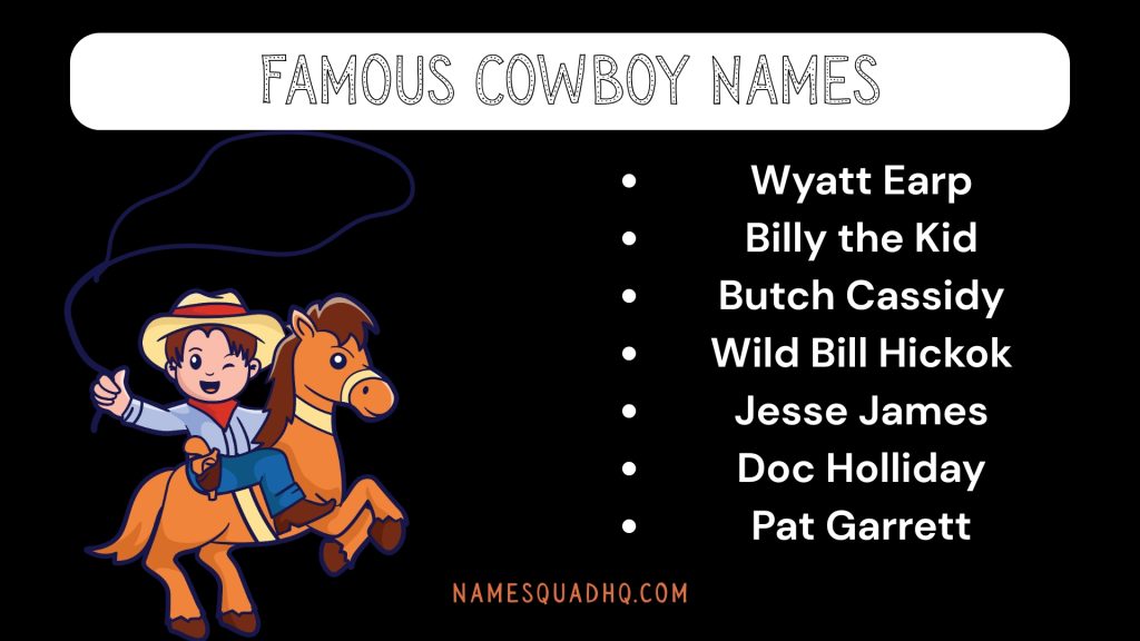 Famous Cowboy Names