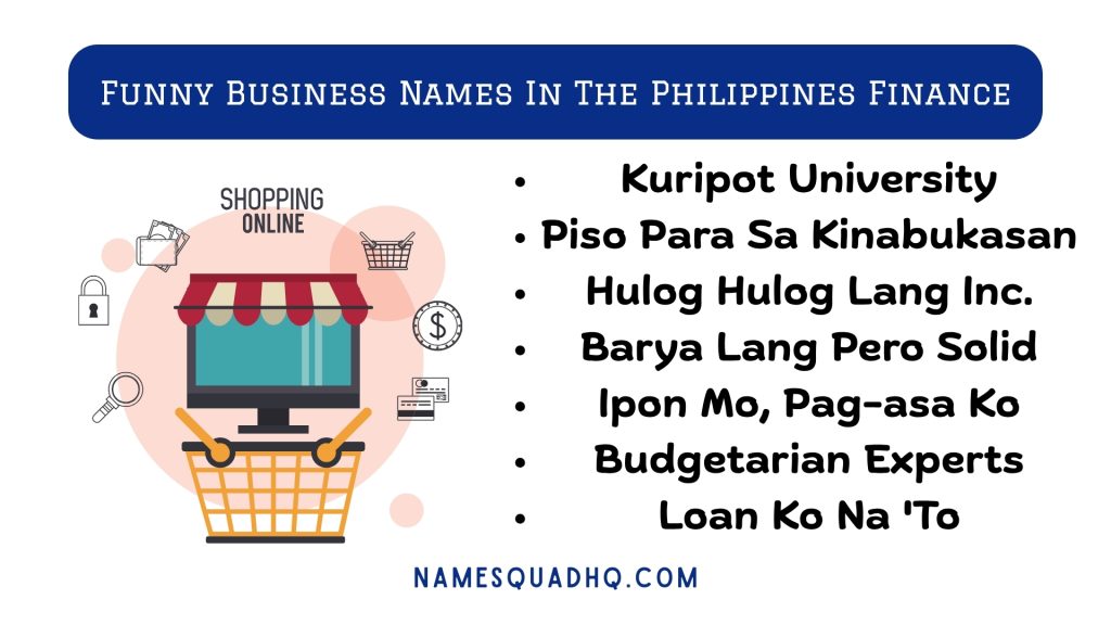 Funny Business Names In The Philippines Finance