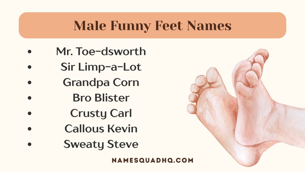 Sports-Inspired Funny Feet Names