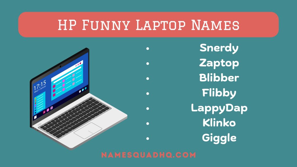 HP Funny Laptop Names
