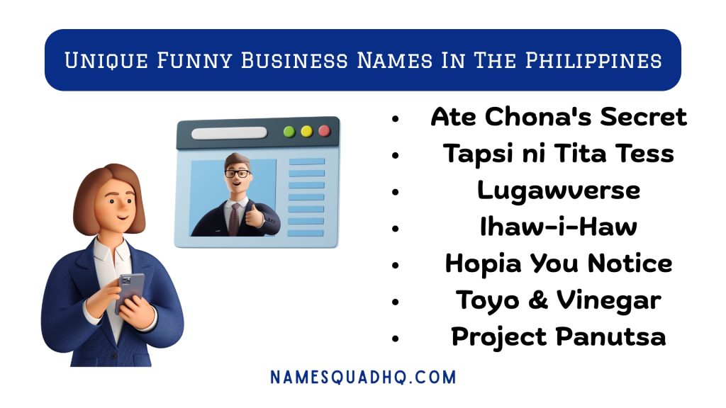 Unique Funny Business Names In The Philippines