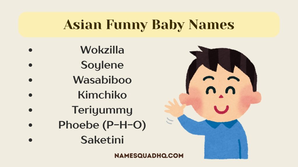 Asian Funny Baby Names