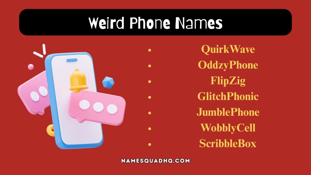 Weird Phone Names