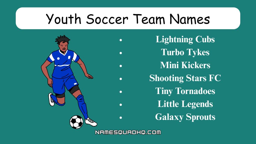 Youth Soccer Team Names