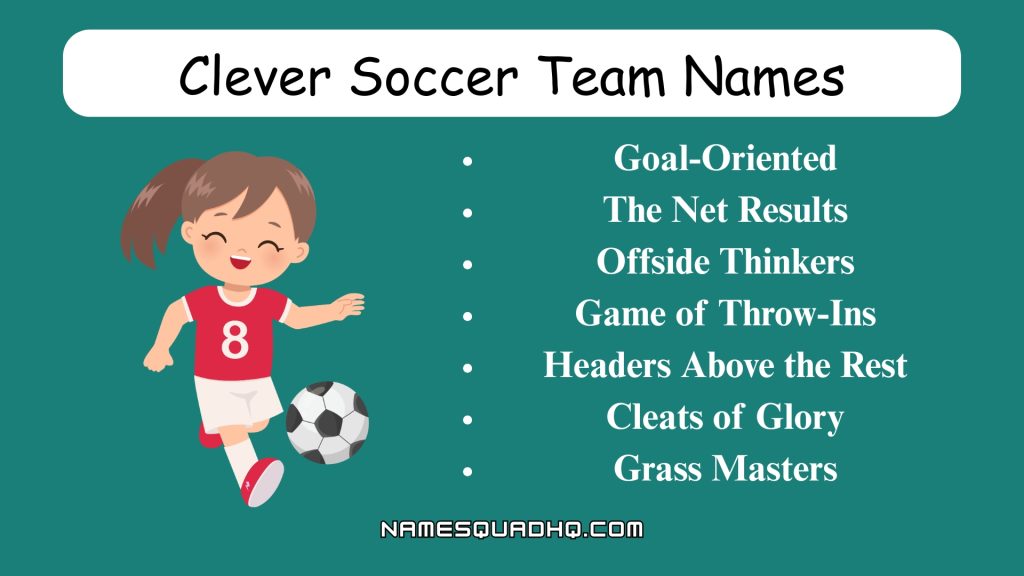 Clever Soccer Team Names