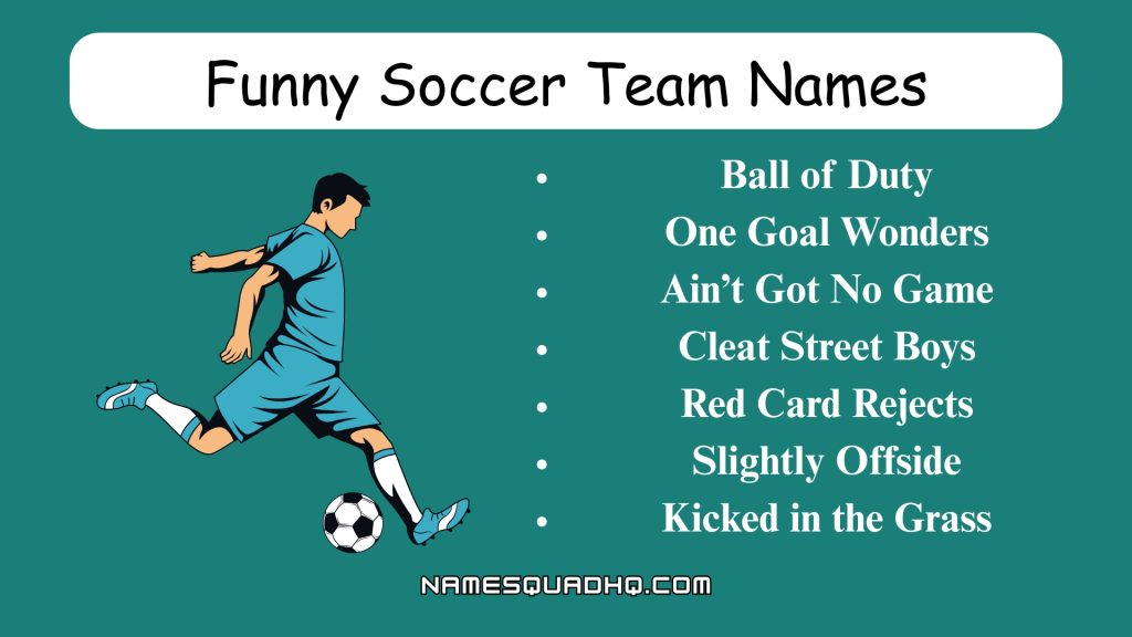Funny Soccer Team Names