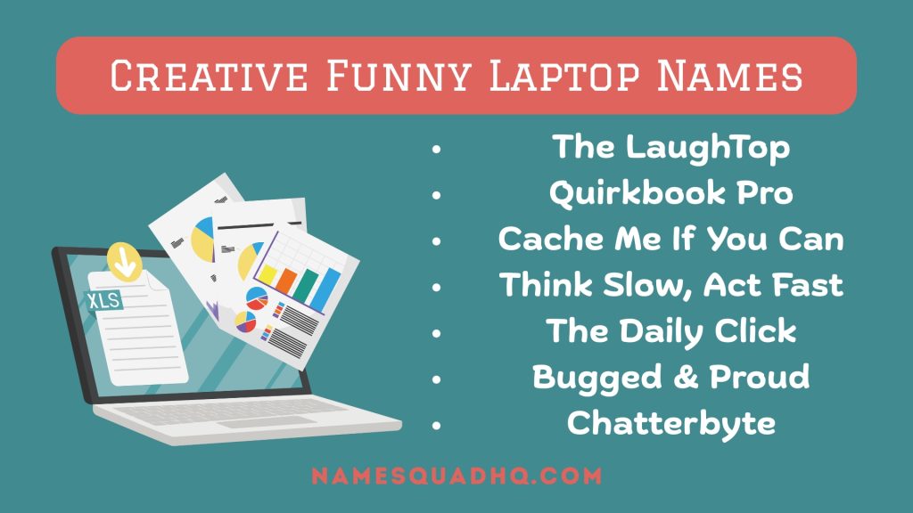 Creative Funny Laptop Names