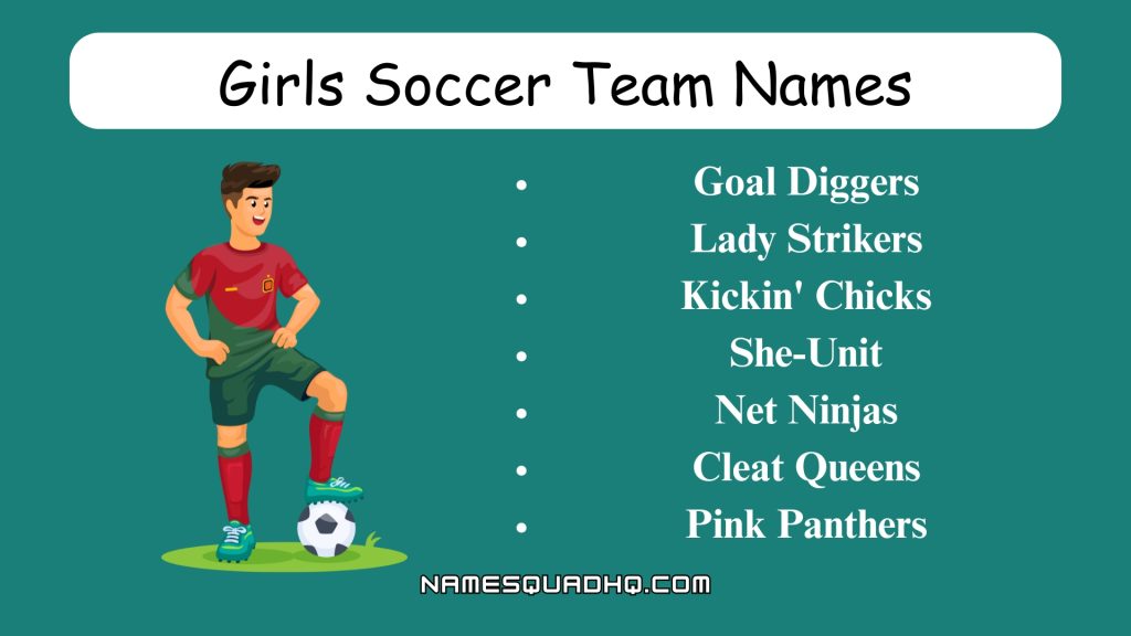 Girls Soccer Team Names