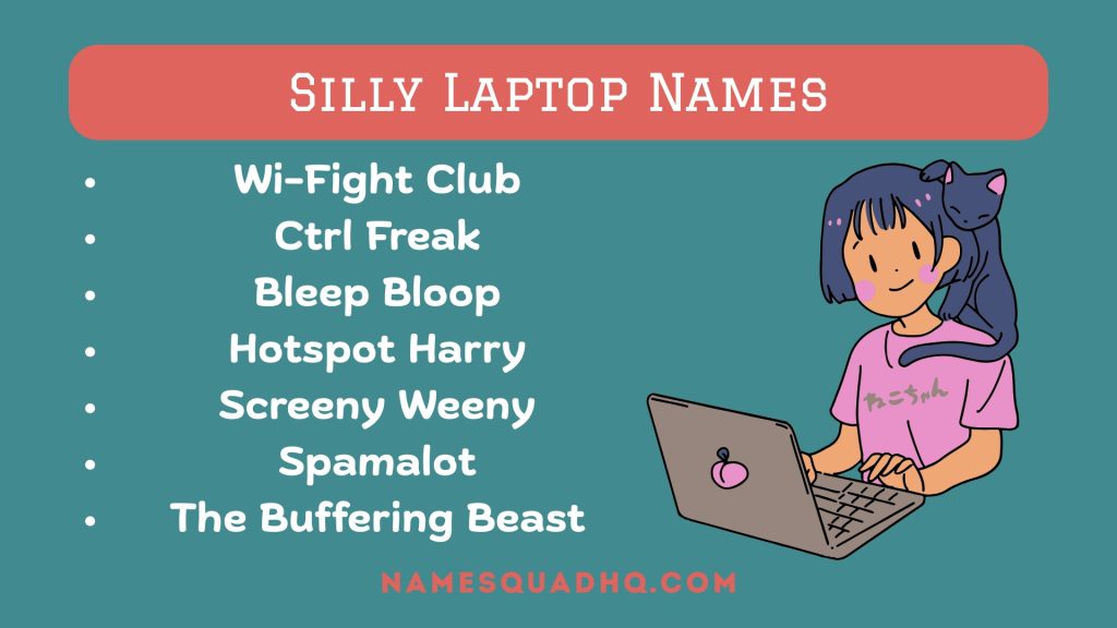 Silly Laptop Names