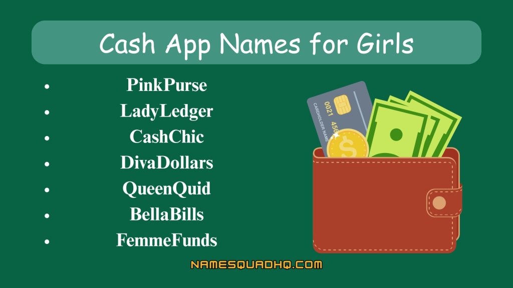 Cash App Names for Girls