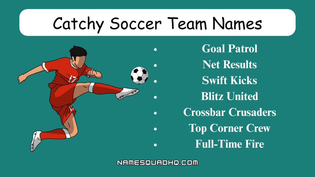 Catchy Soccer Team Names