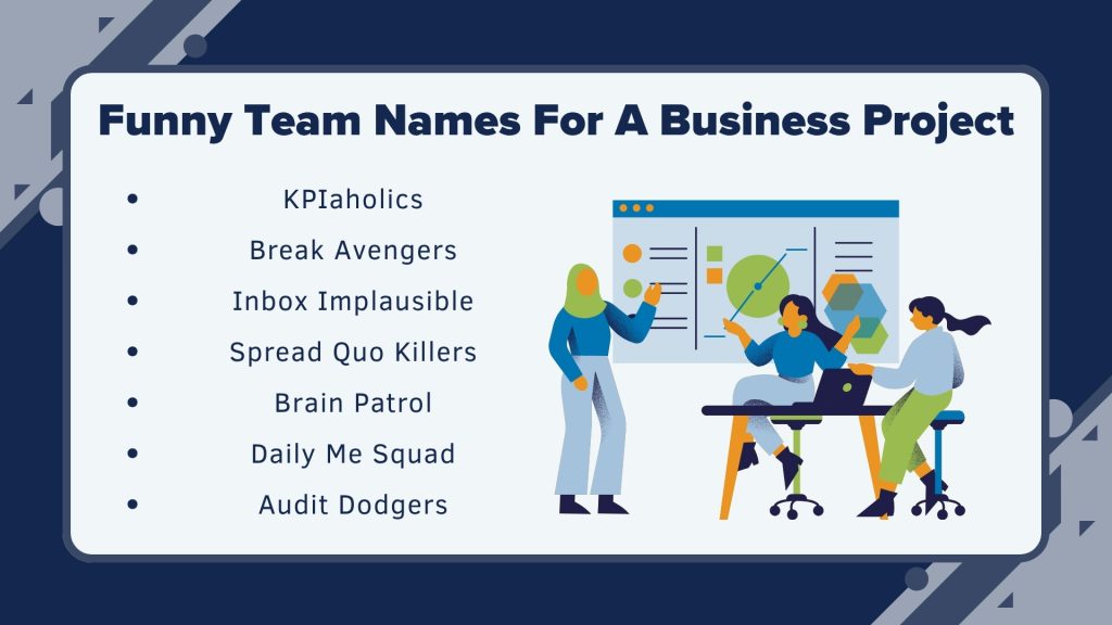 Funny Team Names For A Business Project