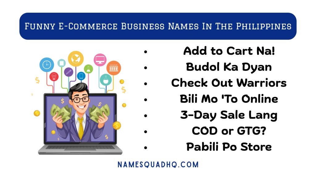 Funny E-Commerce Business Names In The Philippines