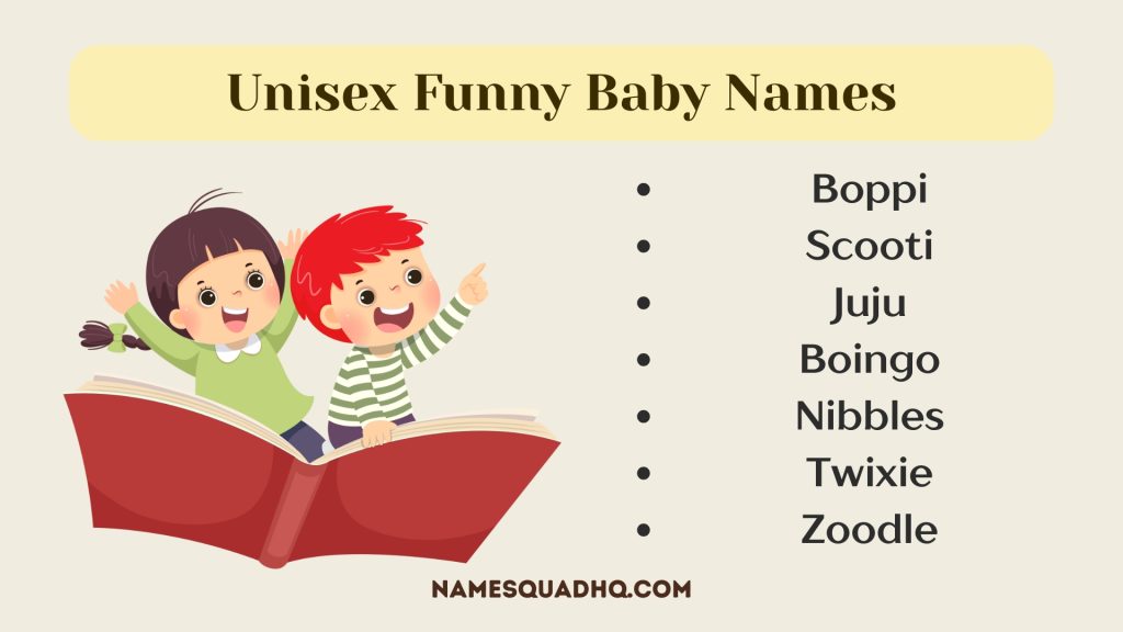Unisex Funny Baby Names