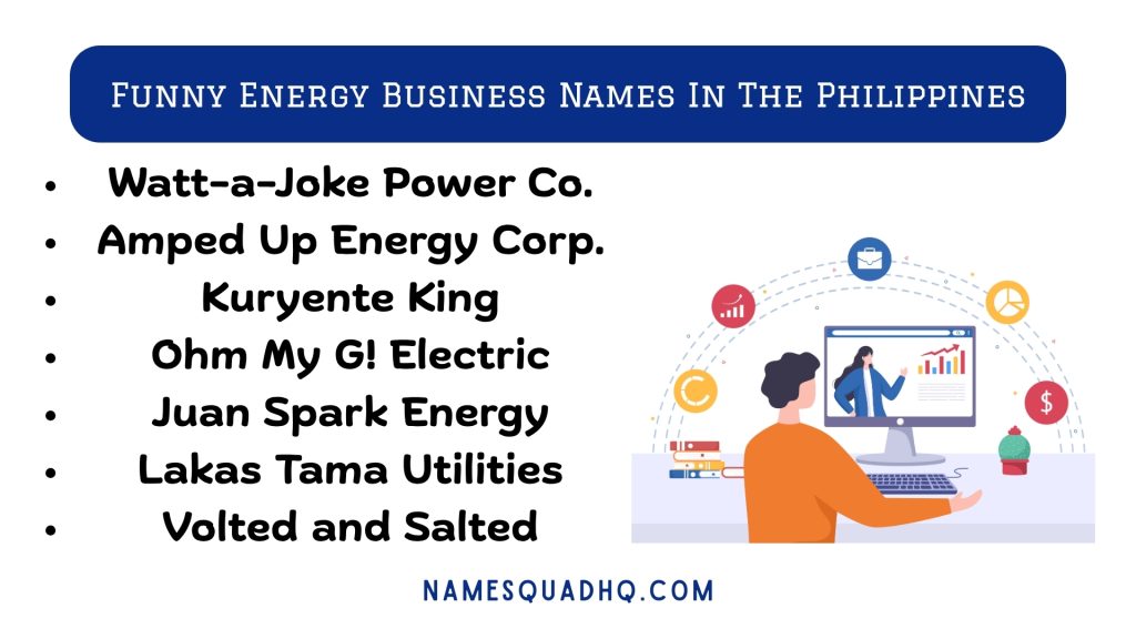 Funny Energy Business Names In The Philippines